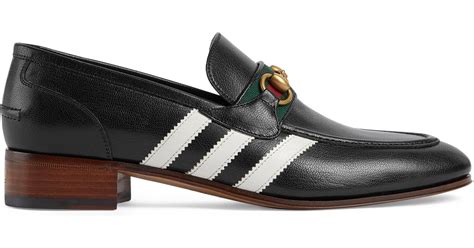 addidas gucci loafers|adidas x gucci men's loafer.